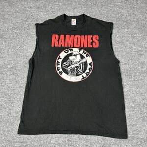Vintage Ramones Beat on the Brat Tour Shirt XL Black 1996 USA